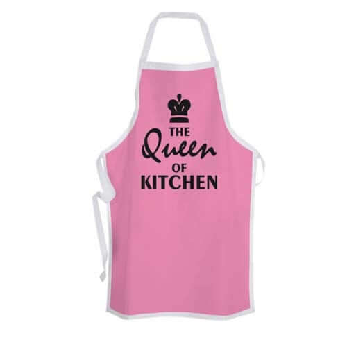 White, red, pink, purple, yellow plain cotton apron manufacturers in India